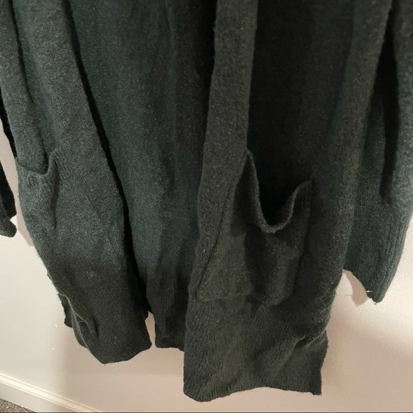 Madewell Kent Wool Cardigan Forest Green Sz M - Picture 9 of 11